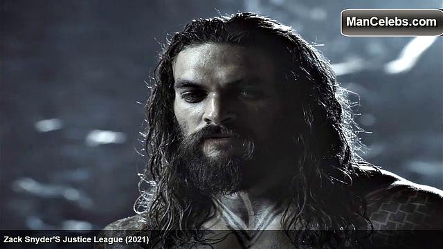 Jason Momoa exposes his ripped abs and smooth muscular chest