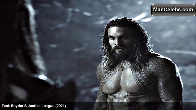 Jason Momoa exposes his ripped abs and smooth muscular chest
