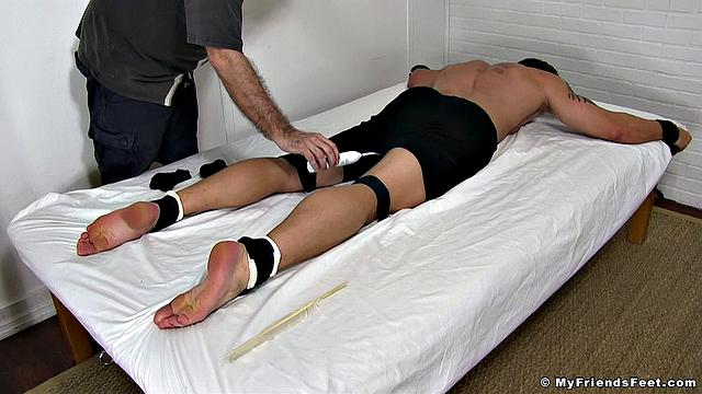 JB Gets Tickled Feet-Up - JB