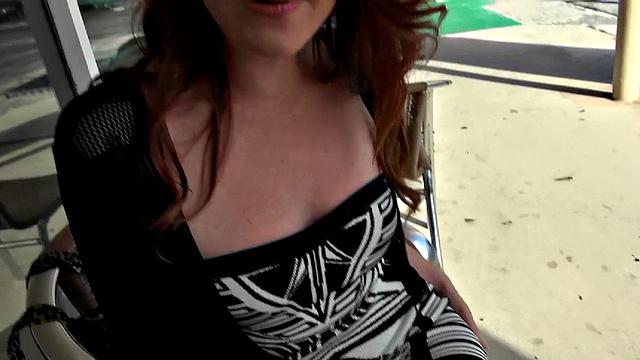 Redhead slut gets her tight pussy and ass stretched in a hot, one-on-one cowgirl session