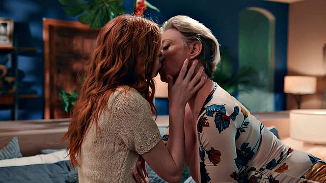 GIRLSWAY - Femdom MILF Dee Williams Has Naughty Sex With Petite Redhead Scarlet Skies