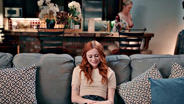 GIRLSWAY - Femdom MILF Dee Williams Has Naughty Sex With Petite Redhead Scarlet Skies