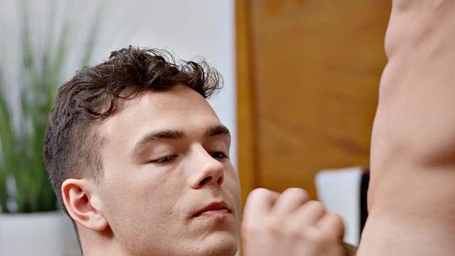 Dirty jock fucked in tight anal by BWC in doggystyle