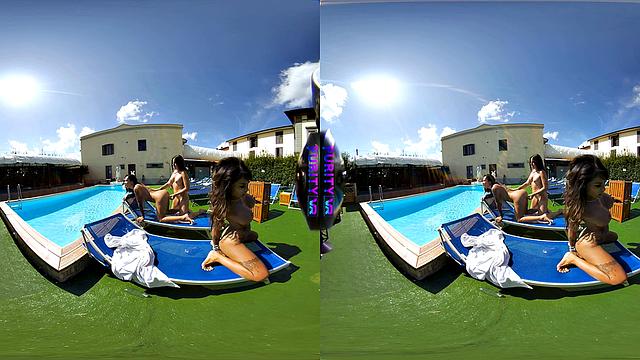 Three lesbian goddesses