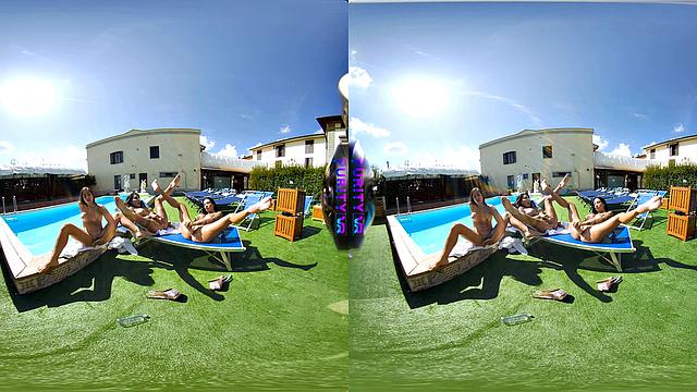 Three lesbian goddesses