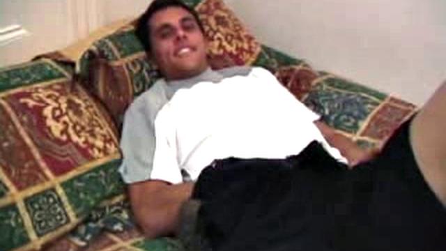 Silver Plays With Dildo