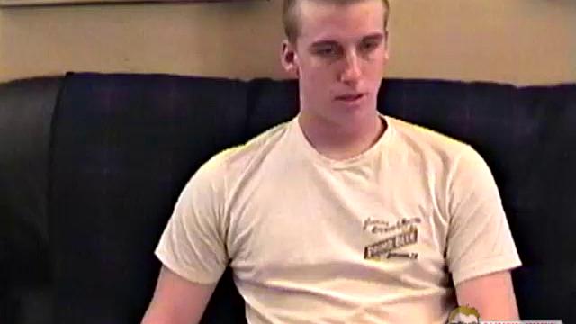 In this scene, 18 year old boy gets manhandled by Auntie Bob from beginning to end. He's naked within 30 seconds of the camera turning on, and Auntie Bob won't let go until he shoots.