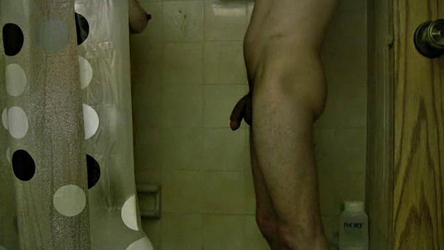 Busty shower teen teases the camera