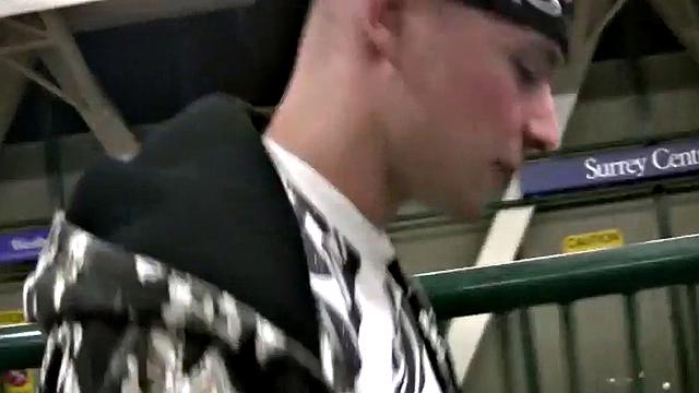 Busty shower teen teases the camera