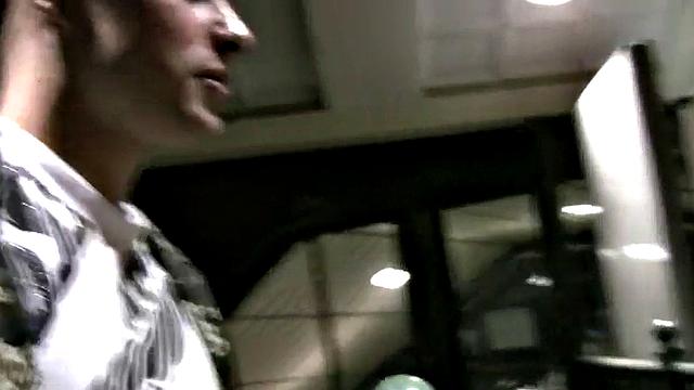 Busty shower teen teases the camera