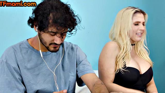 Big-titted MILF smashed by huge cock in wet pussy