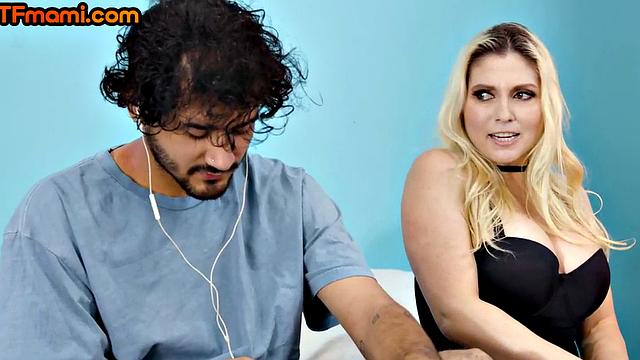 Big-titted MILF smashed by huge cock in wet pussy