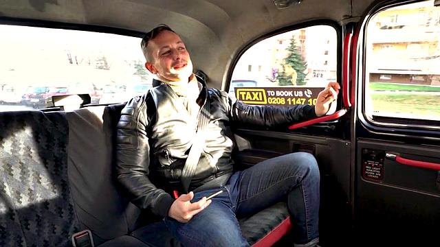 Curvy cab babe banged by perv client in backseat