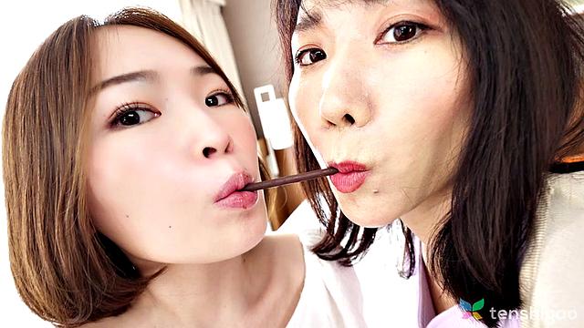 Aya Oukura with Madoka Ohnishi