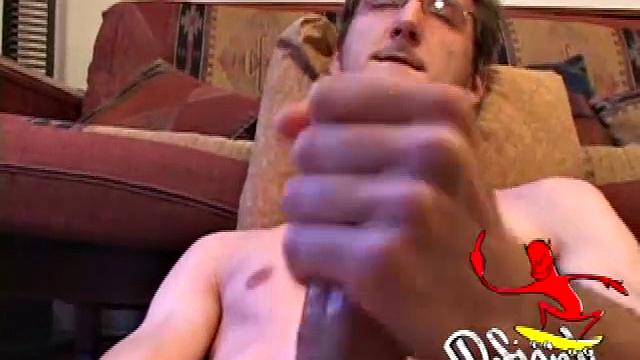 After a long hard day, Michael Whitewood is ready to unwind. So, after a quick skate around town, and a little food, Michael has one more urge that needs taking care of. As his porn plays, Michael's hand finds its way into his pants.