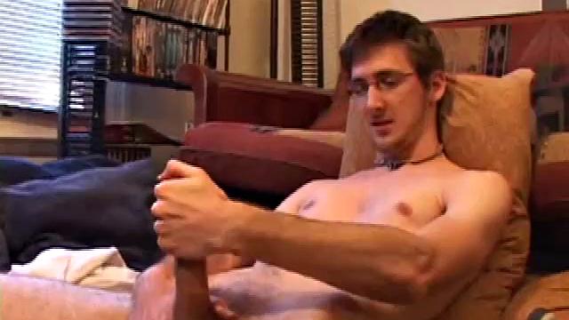 After a long hard day, Michael Whitewood is ready to unwind. So, after a quick skate around town, and a little food, Michael has one more urge that needs taking care of. As his porn plays, Michael's hand finds its way into his pants.