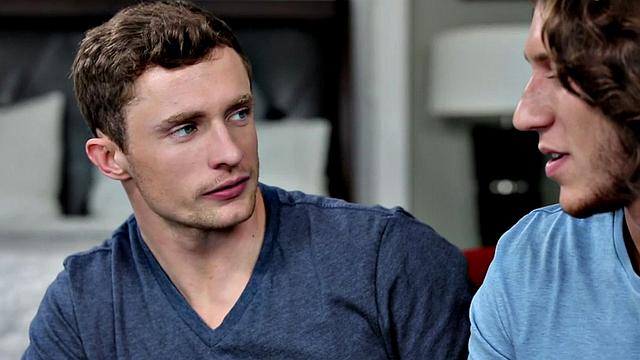 Casting buttfucked for jizz after exchanging blowjobs