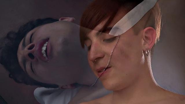 Latin boys Dave and Bruno wake up in bed and decide to enjoy some morning sex. Bruno gives Dave's big cock a good sucking, before taking it from behind.