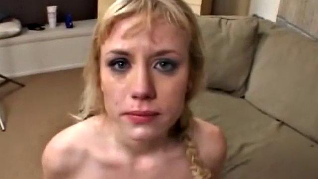 Meadow gagging on long cock