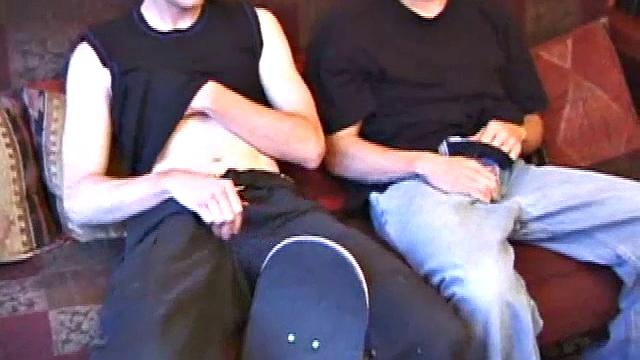 Dane drops to his knees for Shane's hard cock and can't get enough