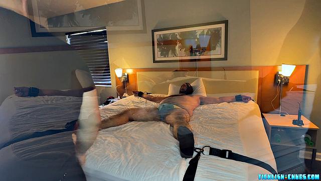 TKLFest '24: Jorge Gets Tickled &amp;amp; Cums Through His Cage in Vegas - Jorge &amp;amp; Matt