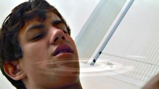 Renato Moraes has a boyish look that belies his ability to use his healthy cock for manly pursuits. Henrique Neves happens to be the manly pursuit in this fuck scene. After a swim, these guys need to clean up in the shower.