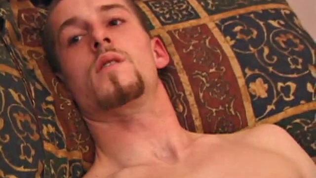 Adam Strokes With Dildo