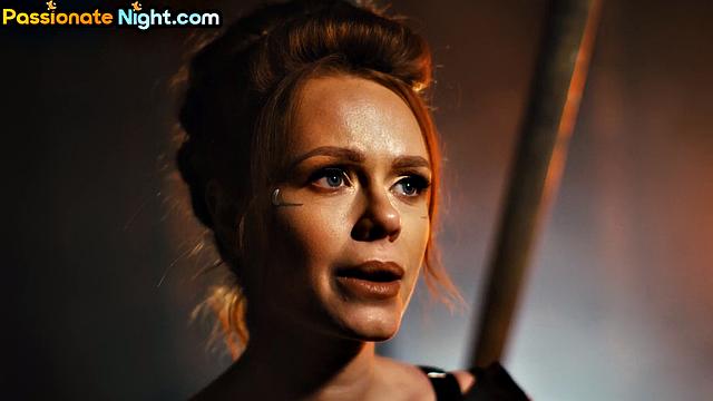 Татуированная толстозадка орёт от жёсткого анального трахa в групповухе