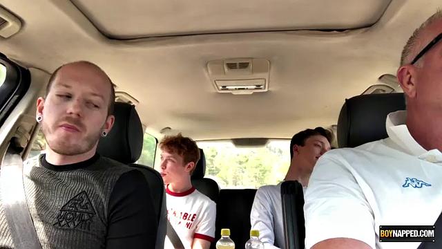 Alex Faux, Avery Monroe, Sean Taylor, and Sebastian Kane fuck raw in a gay group session