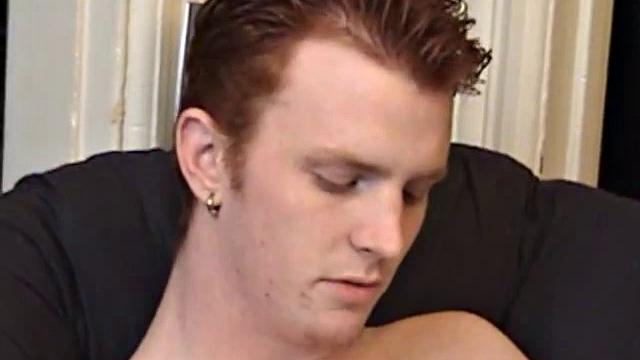 miles strokes his cock for the camera