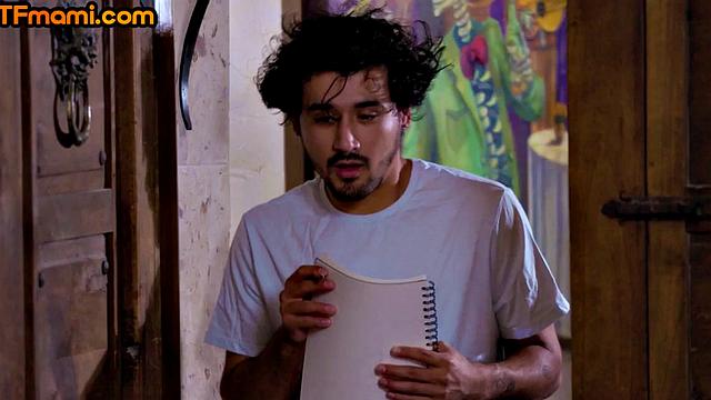 Stepmom sucking and bouncing on stepson's cock