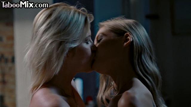 Sensual busty lesbian eaten by GF