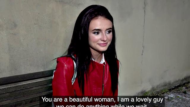 19yo slut in stockings fucked in missionary by thick cock