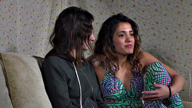 Public deepthroating and anal orgy for Latinas