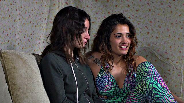 Public deepthroating and anal orgy for Latinas