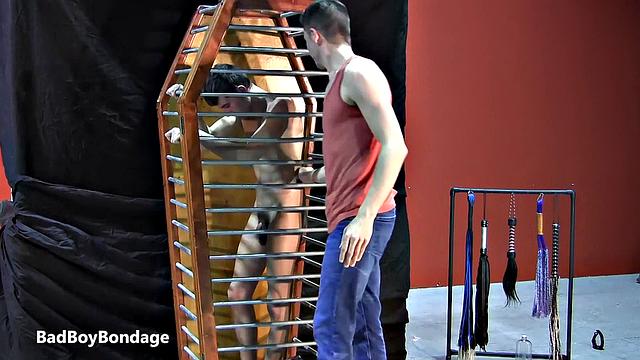 Bruno Gets Whipped In The Cage - Tye &amp;amp; Bruno