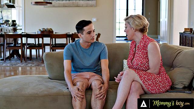 MOMMY'S BOY - Stacked MILF Dee Williams Gets Smashed By Her Virgin 18yo Step Son