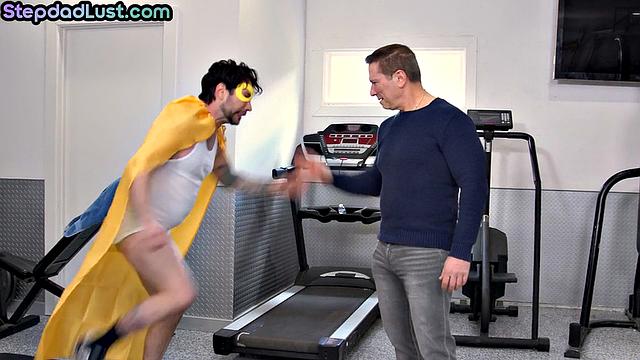 Stunning babe shared by 2 DILFs