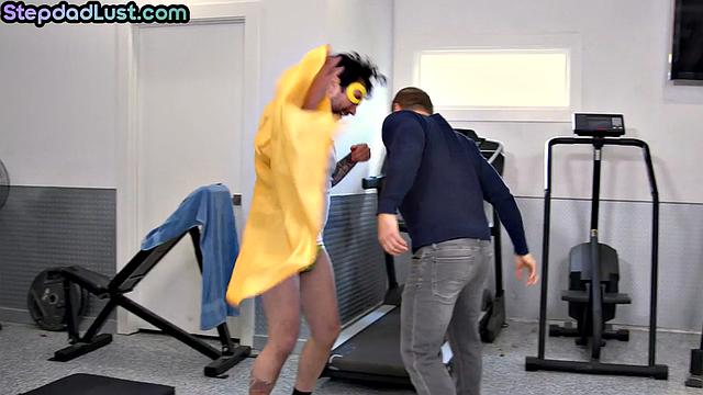 Stunning babe shared by 2 DILFs