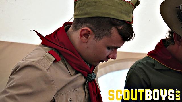 SCOUT LOGAN Chapter 4 - Stroking With Scoutmaster