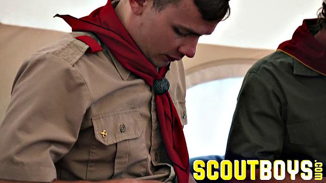 SCOUT LOGAN Chapter 4 - Stroking With Scoutmaster