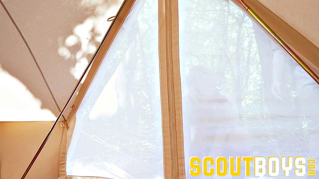 SCOUT LOGAN Chapter 4 - Stroking With Scoutmaster