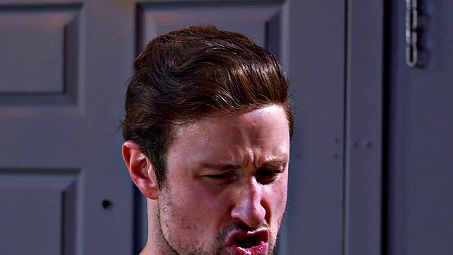 Hunk Ashley Rider Spitroasted By Jocks - FistingInferno