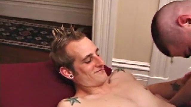 Torque and Timmy Tucker take their time getting naked and it's worth the wait. Timmy's curved dick gets the royal treatment by Torque with a good blowjob.