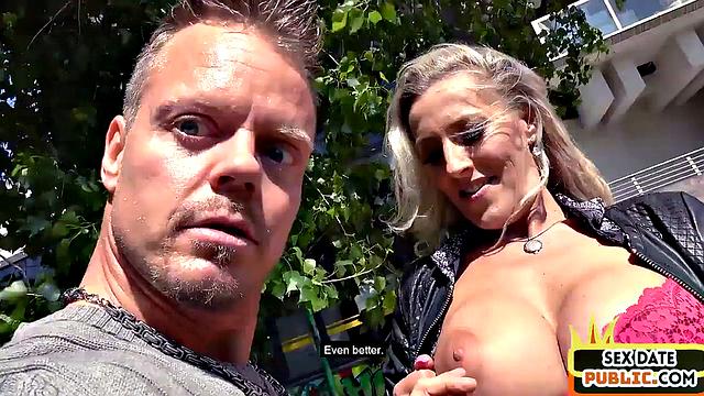 Big-titted lingerie cougar pussy-fucked