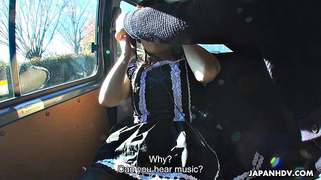 Yui Kyouno fooled to suck to become a model