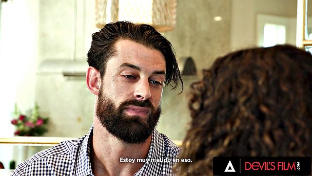 DEVILS FILM - Hot Babe Liv Revamped Has Threesome With Hubby And A Masseur