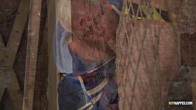 Sweet Twink Drained Of Cum In A Rope Cage - Jonny Pistol & Sebastian Kane