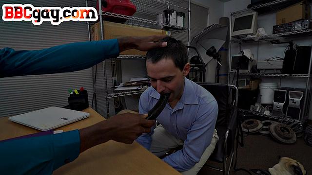 Handsome newbie destroyed by BBC