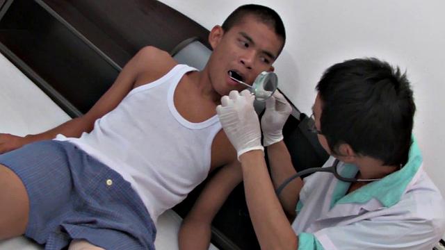 Asian twink barebacking doctor